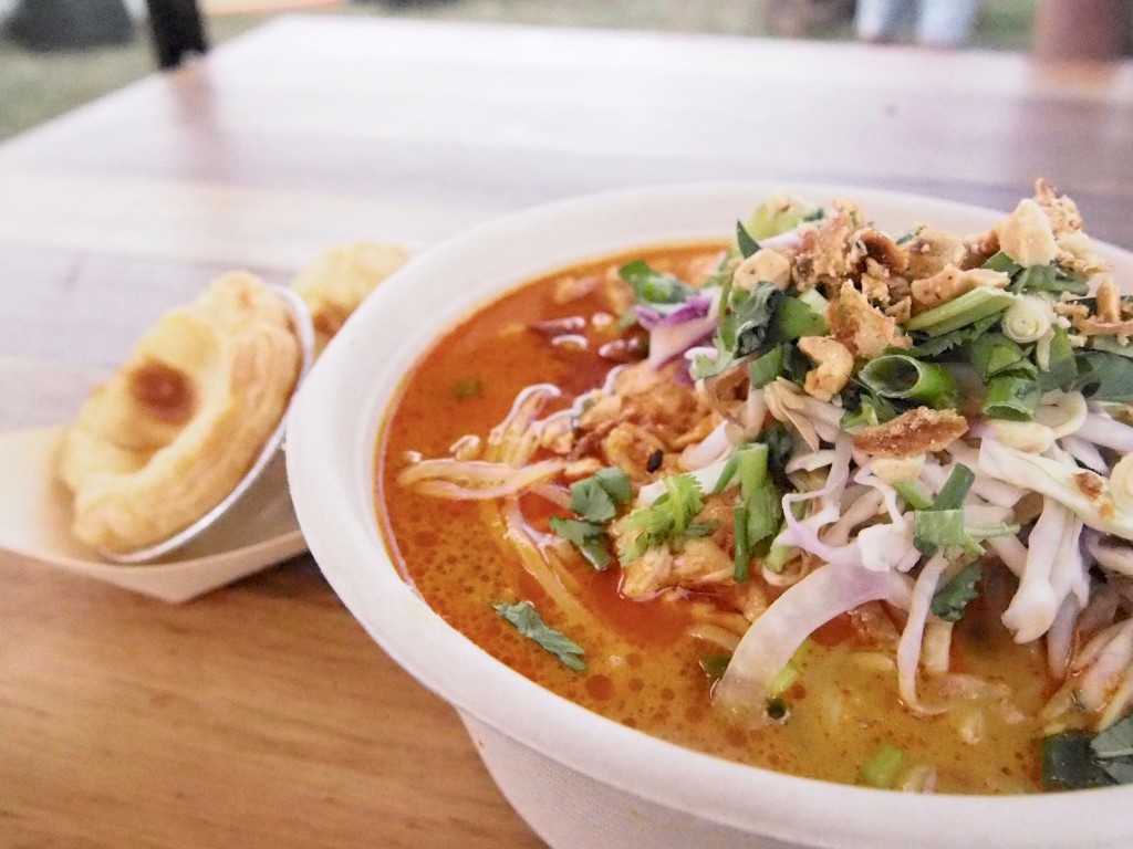 Coconut Chicken Curry Noodle Soup