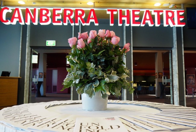 Canberra Theatre sign