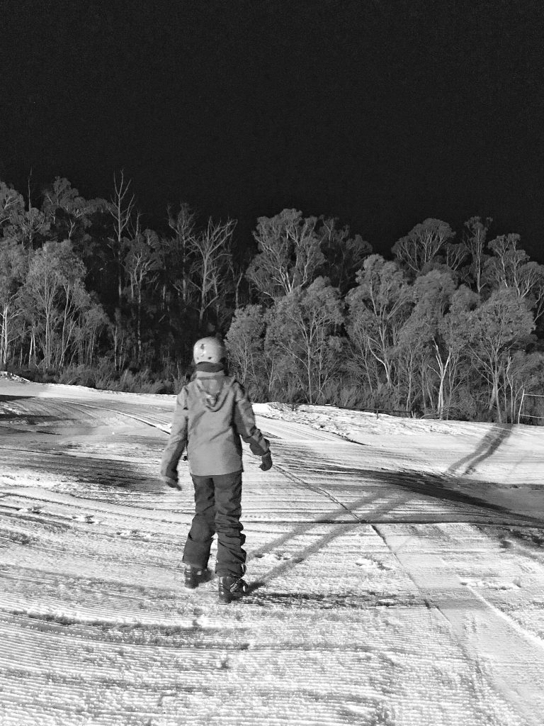Ready for night skiing at Corin Forest