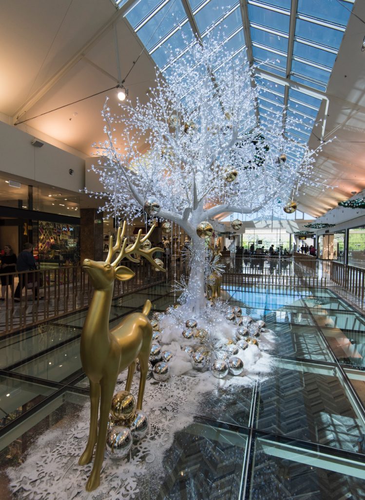 The festive season is on at the Canberra Centre (image courtesy of Canberra Centre)