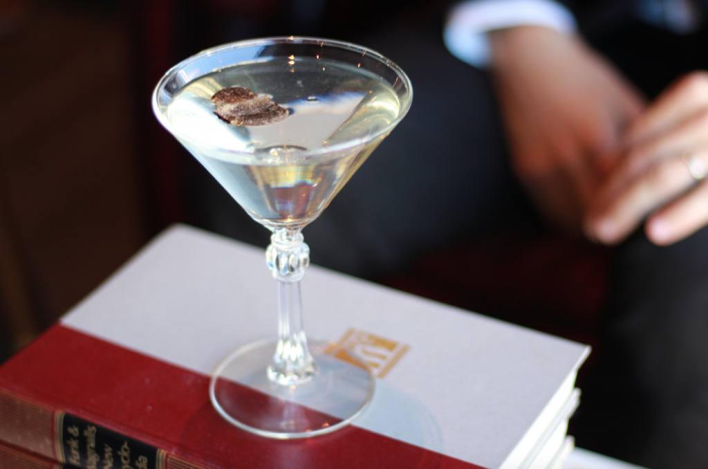 First Edition’s very own Truffle Martini. Image supplied