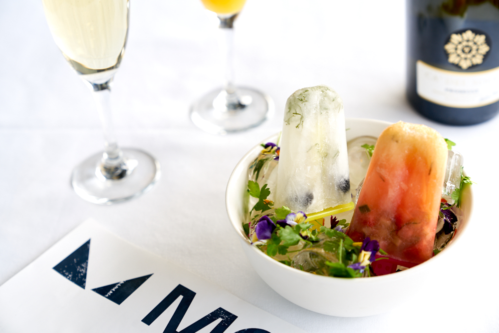 Ice poles to end brunch. Image provided by Molto Italian