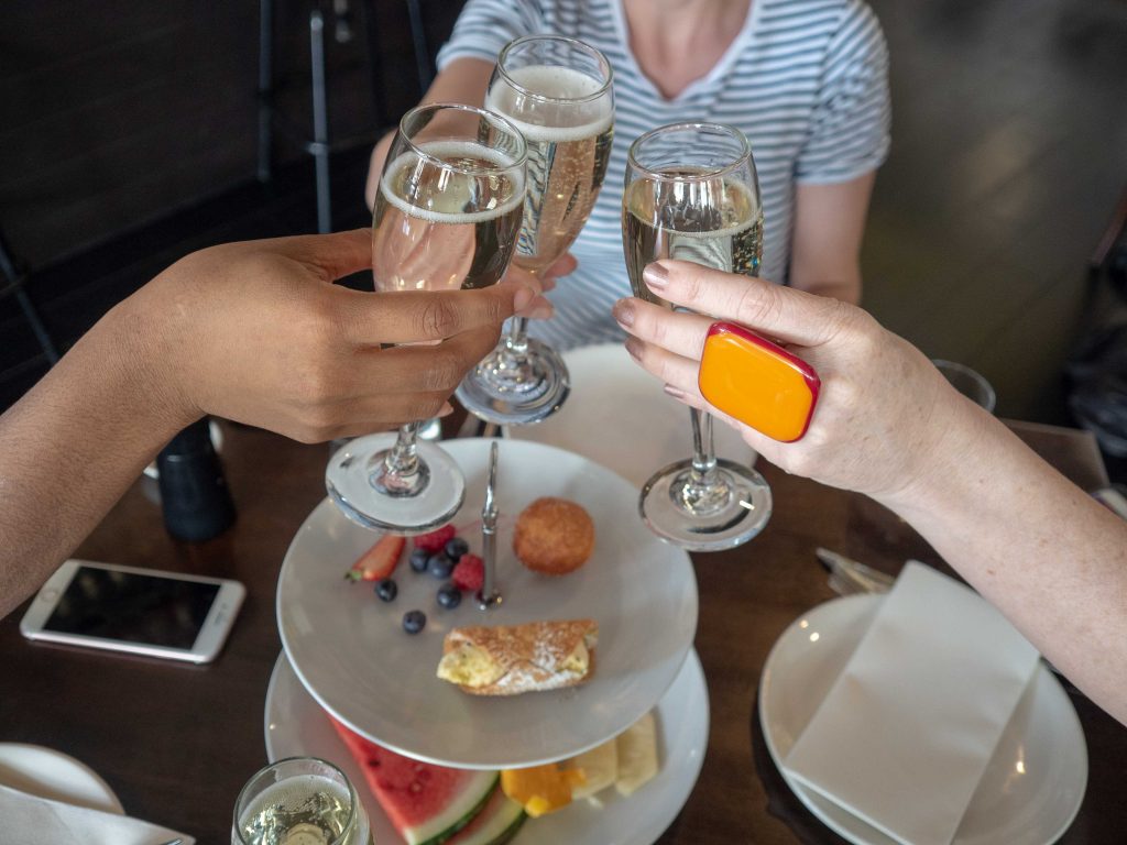 The bottomless brunch is a great way to catch up with friends